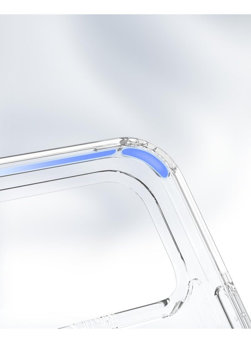 RAPTIC غطاء حماية Air Clear لجهاز iPhone 17 Pro MAX متوافق مع MagSafe [اختبار السقوط حتى 13 قدم] - شفاف أبيض - Image 4