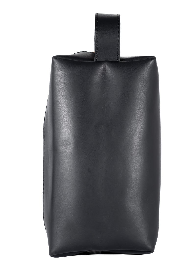 Odra Leather - Men’s Leather Handbag – Premium Black Everyday Carry by Odra | Handcrafted & Stylish - Image 1