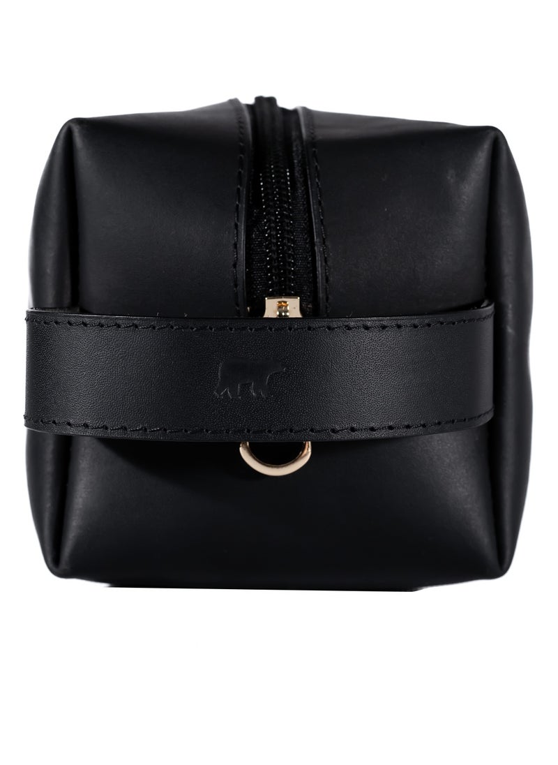 Odra Leather - Men’s Leather Handbag – Premium Black Everyday Carry by Odra | Handcrafted & Stylish - Image 1