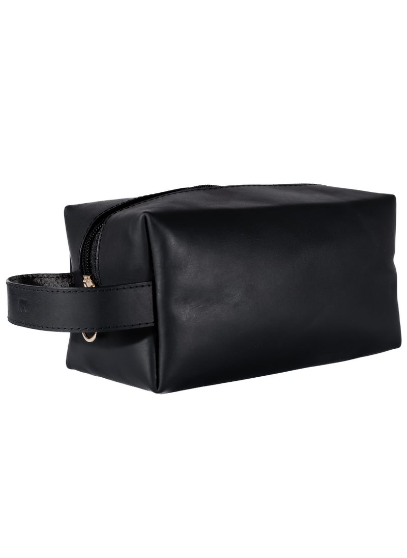 Odra Leather - Men’s Leather Handbag – Premium Black Everyday Carry by Odra | Handcrafted & Stylish - Image 1