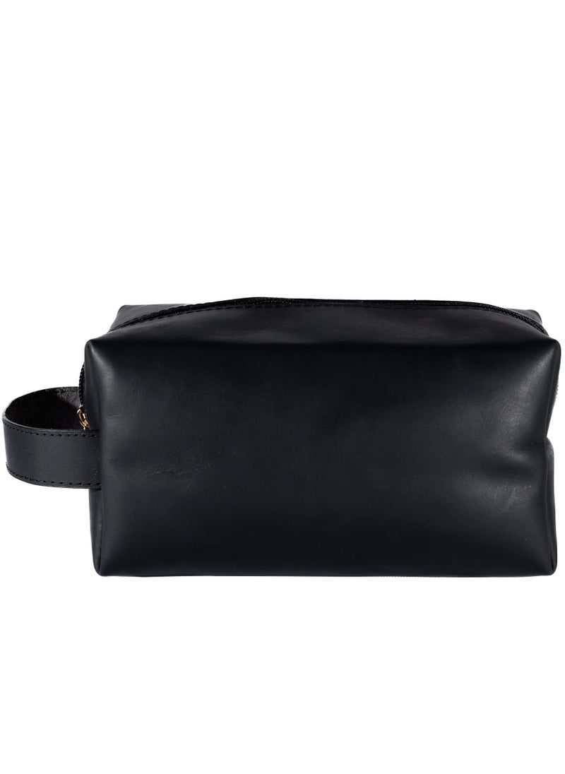 Odra Leather - Men’s Leather Handbag – Premium Black Everyday Carry by Odra | Handcrafted & Stylish - Image 1