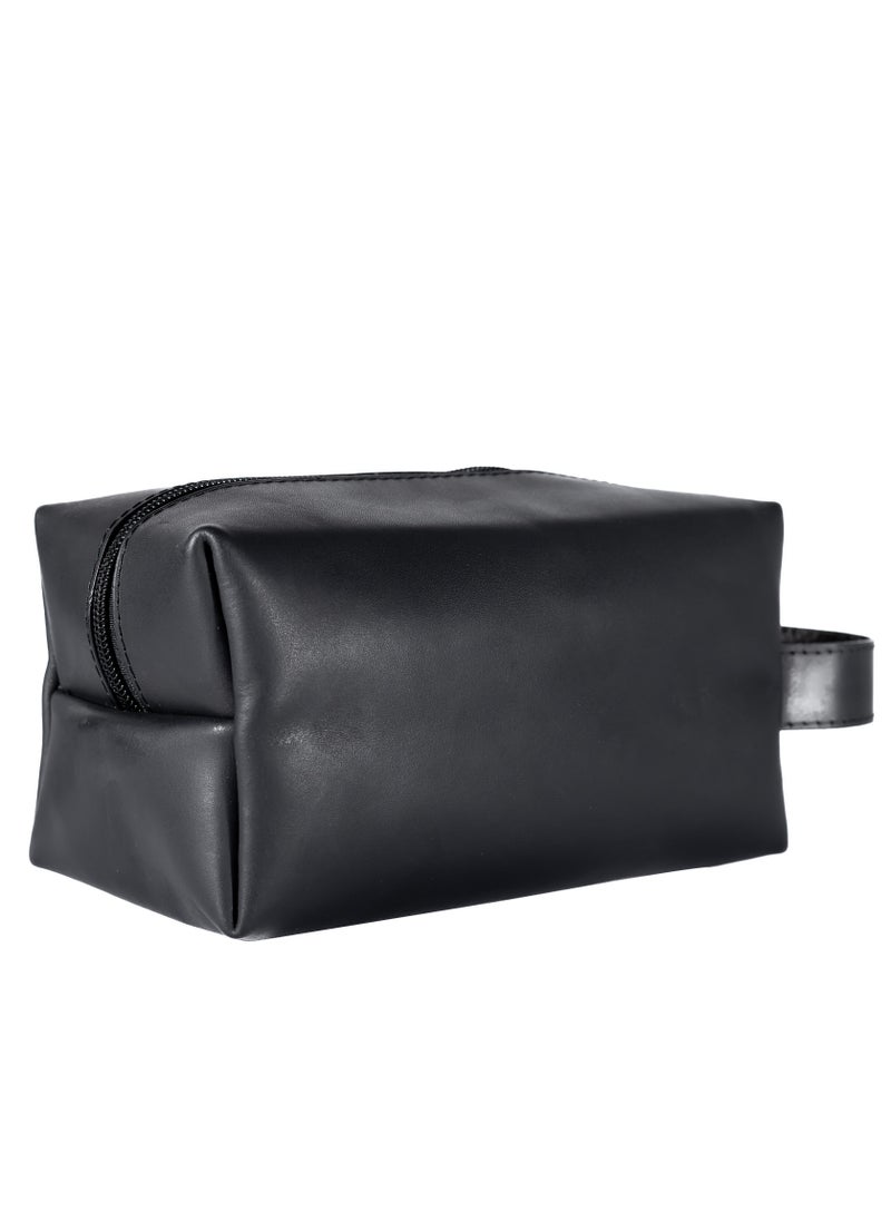 Odra Leather - Men’s Leather Handbag – Premium Black Everyday Carry by Odra | Handcrafted & Stylish - Image 1