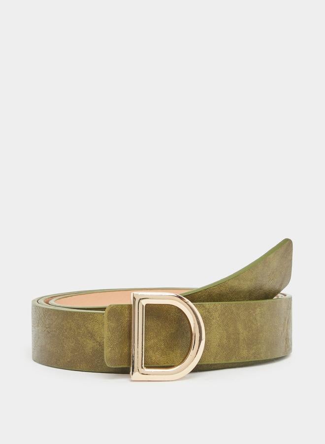 Styli Textured D Ring Belt - Image 1