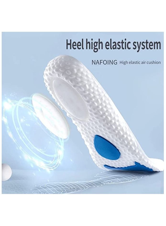 SYOSI Foam Cushioned Shoe Insole, Popcorn Particle Sports Shock Absorption Breathable Inner Heightening Insole, Arch Support Insole Shock Suit for Running Hiking (Women 8-10/Men6.5-8.5) - Image 5