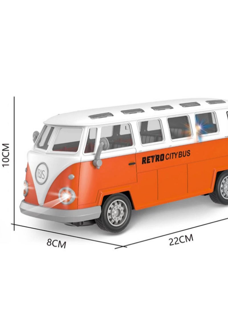 Remote control bus toy simulation model toy