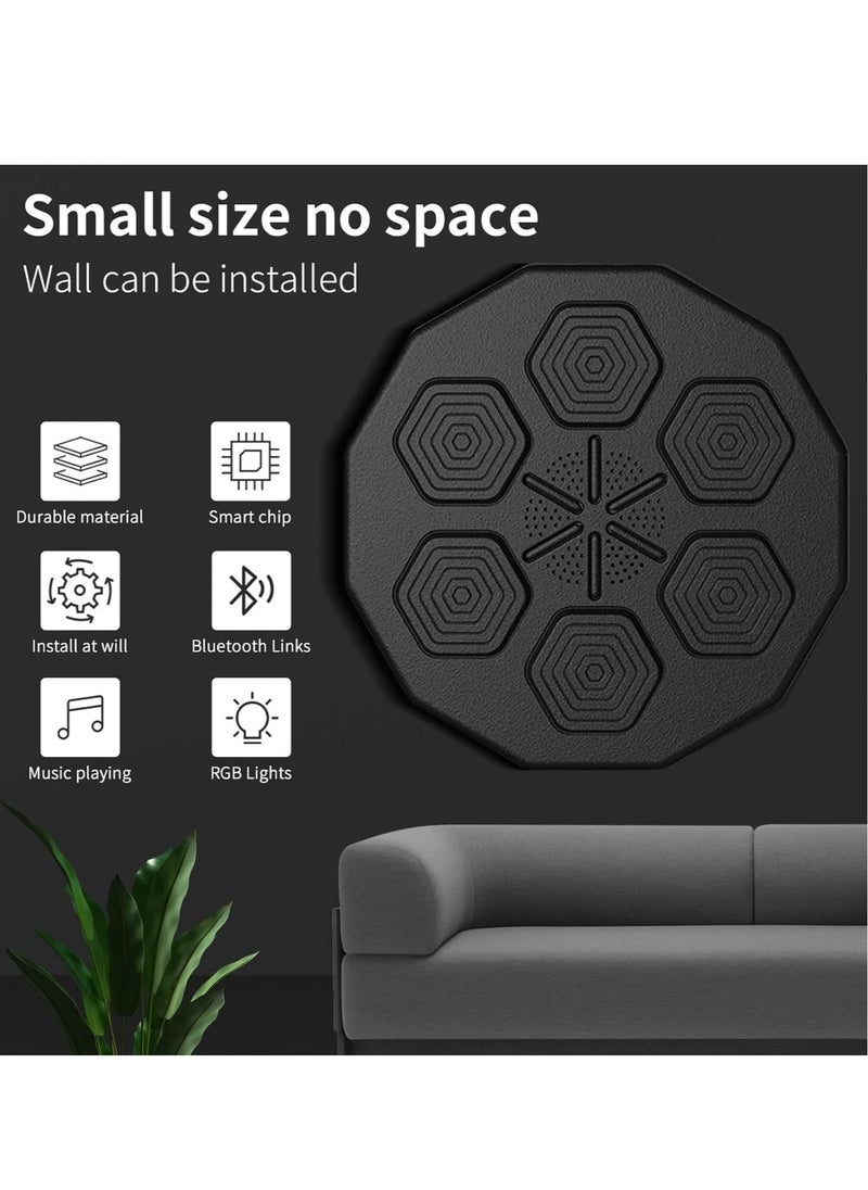 Generic - Electronic Music Boxing Machine – Bluetooth Smart Wall-Mounted Punching Pad with Boxing Gloves for Interactive Workouts - Image 1