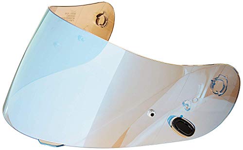 HJC AC-12/CL-SP/CL-15/CL-16/FS-10/IS-16/CS-R1/CS-R2 Motorcycle Helmet Replacement Faceshield Mirror-Coated Blue - Image 5