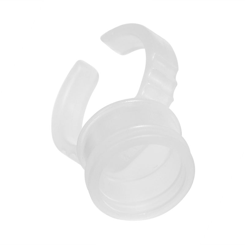 Disposable Eyebrow Tattoo Ink Rings Pigments Holder Container Cup Medium Size (500pcs) - Image 5
