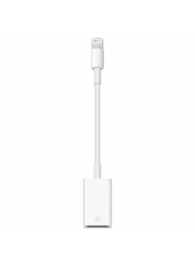 MD821 Lightning to USB Camera Adapter - White | - Image 1