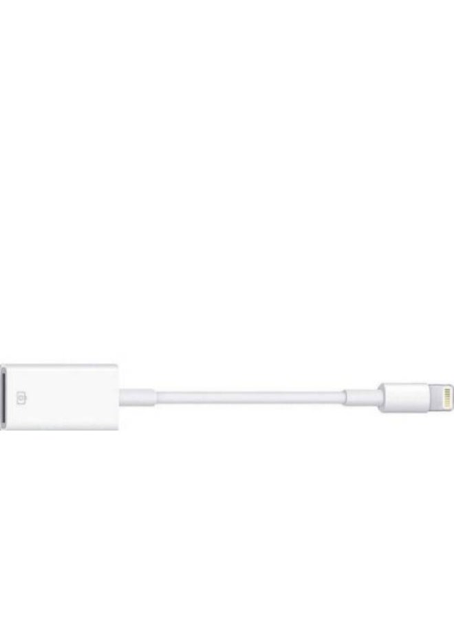 MD821 Lightning to USB Camera Adapter - White | - Image 2