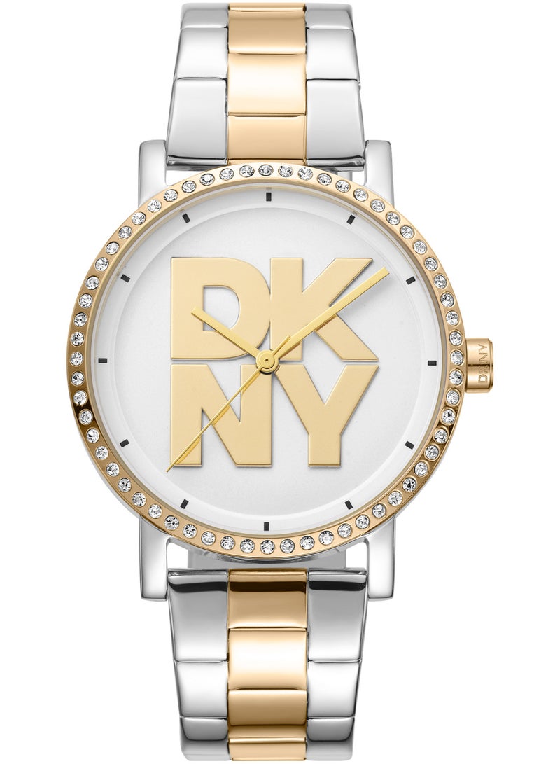 DKNY Soho Logo Dk1L035M0075 - Stainless Steel Female Quartz 3 Hands - Image 1