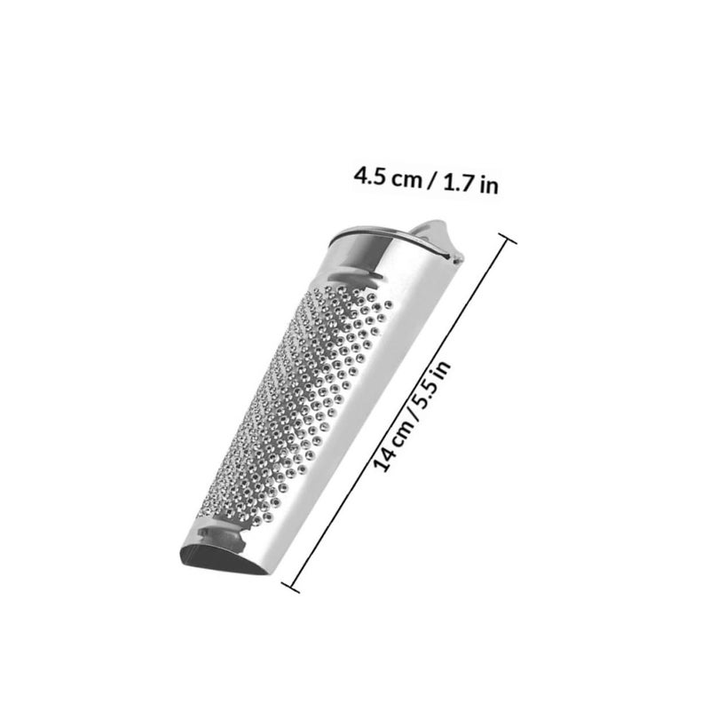 2Pcs Stainless Steel Multi Functional Kitchen Grater For Nuts Ginger Cheese Garlic Vegetables Fruits - Image 3