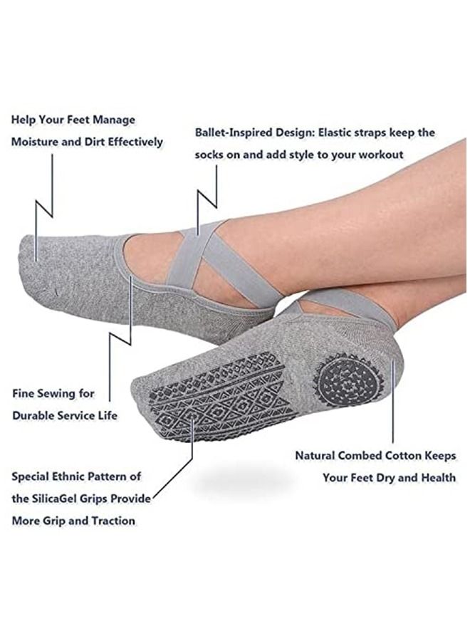 Umiwin Anti-Skid Breathable Fitness Yoga Socks - Image 3