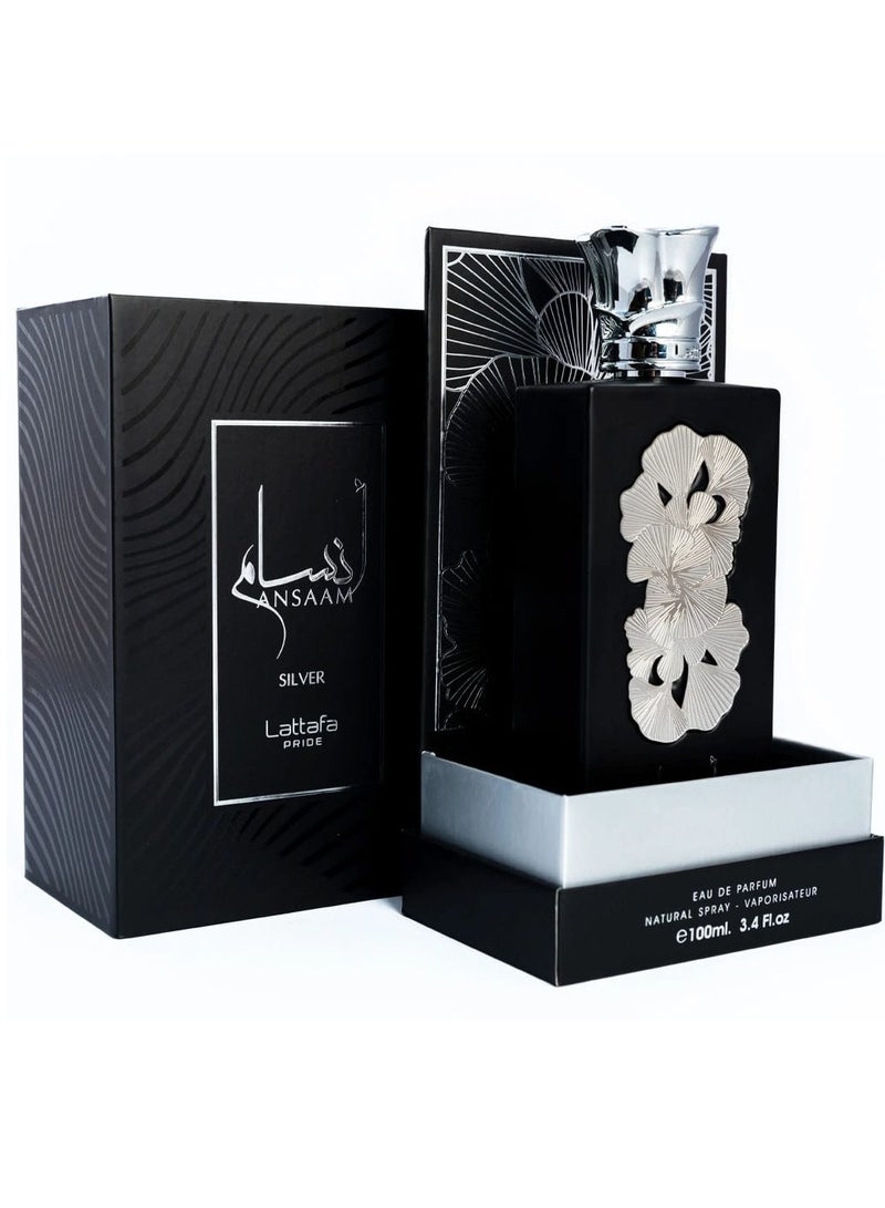 لطافة عطر لطافة برايد انسام سيلفر او دي بارفيوم 100 مل - Image 2