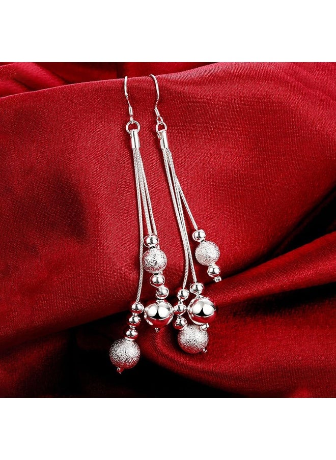 YELLOW CHIMES - 1 Yellow Chimes Long Threads with Beads Alloy Tassel Earring for Women  Gi|1 Yellow Chimes Gold-Plated Heart Design Threader Earrings For Women  Girl - Image 1
