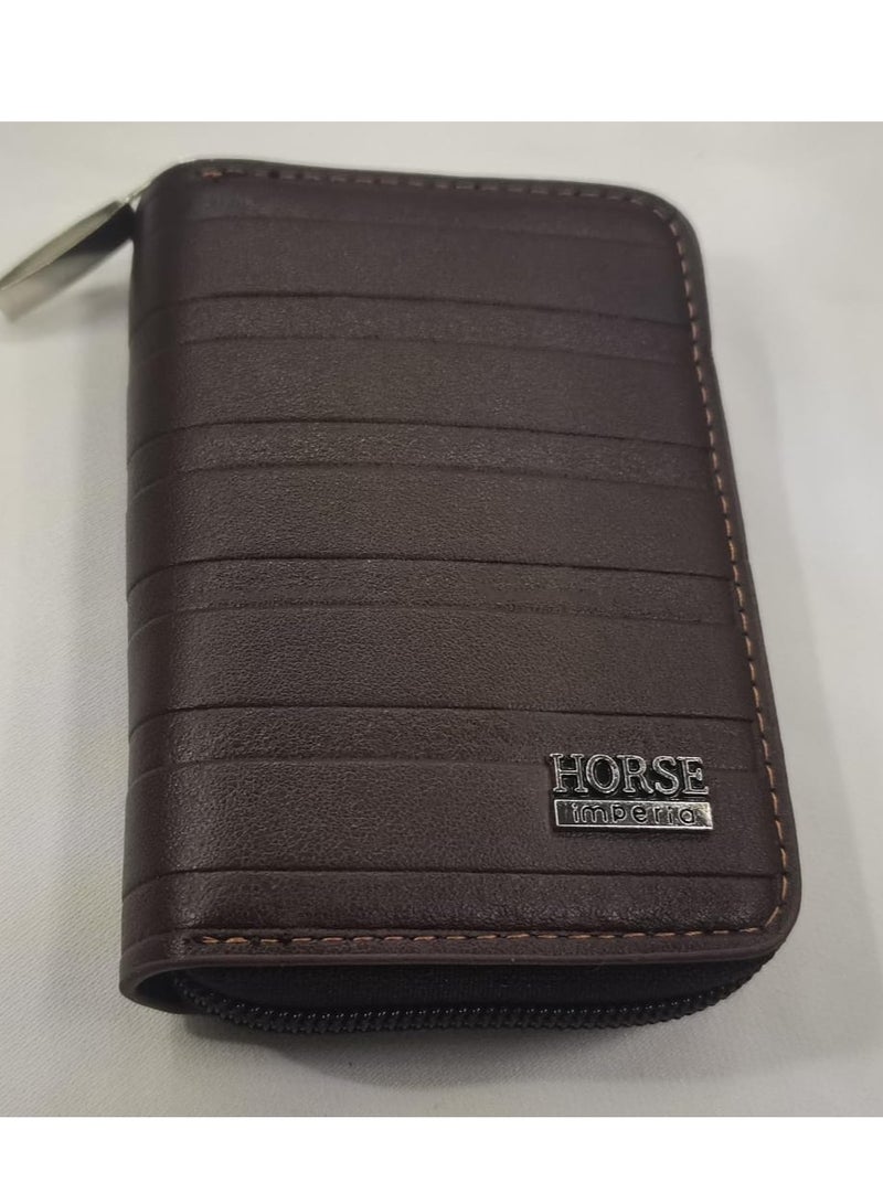هورس محفظة كروت هورس سوستة-بني - Image 4