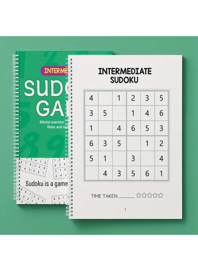 كتب ألغاز منطق الألوان الأساسية سودوكو تدريب الدماغ للأطفال هدايا تعليمية - Image 5