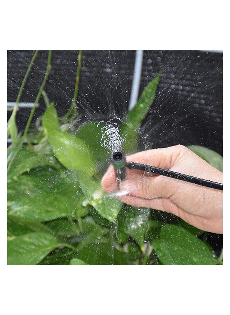 Y&D Irrigation Drippers Drip Emitters, 50Pcs 360 Degree Adjustable Fits 1/4 Tube, for Water Flow System  - Image 3
