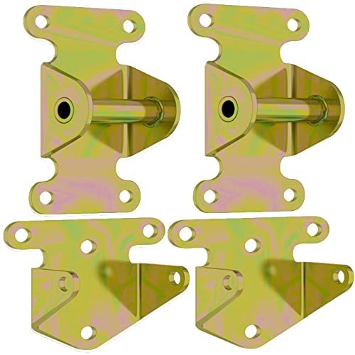 Moker SBC/BBC Frame and Motor Mount Kit - Chevy V8 Solid Steel Frame Mounts Motor Mounts for SBC 283 327 350 400 Small & Big Block Chevy Engines Off Road Racing - Image 1