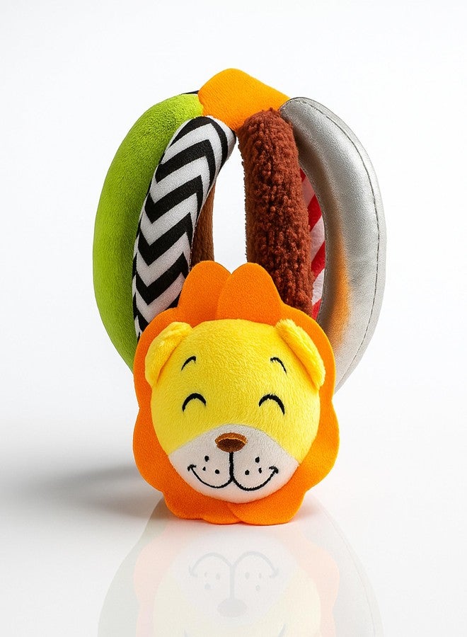JoyCrate Hide and Seek Ball for Baby | Peekaboo Toy for Babies | Fabric Cage Ball for Object Permanence | Safe Teething-Friendly Balls for Babies | Soft Toy for Early Sensory Play - Image 1