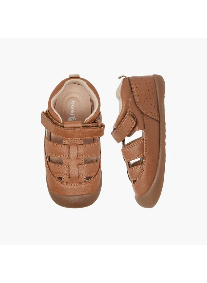 بيرفيت Boys Panelled Sandals with Hook and Loop Closure