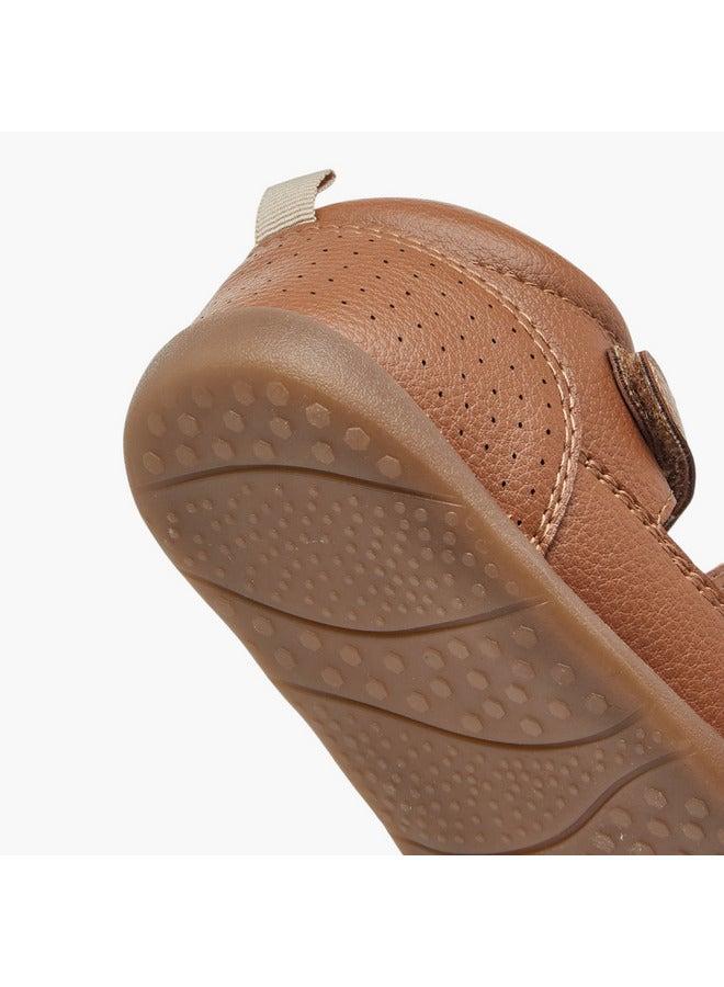 Barefeet Boys Panelled Sandals with Hook and Loop Closure - Image 5