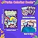 JAPBOR Purim Coloring Books for Kids Mini Happy Purim Color Book Bulk for Party Favors Jewish Carnival Holiday Small Colour Pages for Gifts Class School Drawing Painting Games Goodie Bags Fillers - Image 4