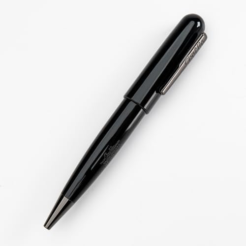 Conklin All American Ballpoint Pen in Raven Black – Sleek Design & Superior Craftsmanship – Ideal Gift for Professionals & Pen Collectors - Image 3