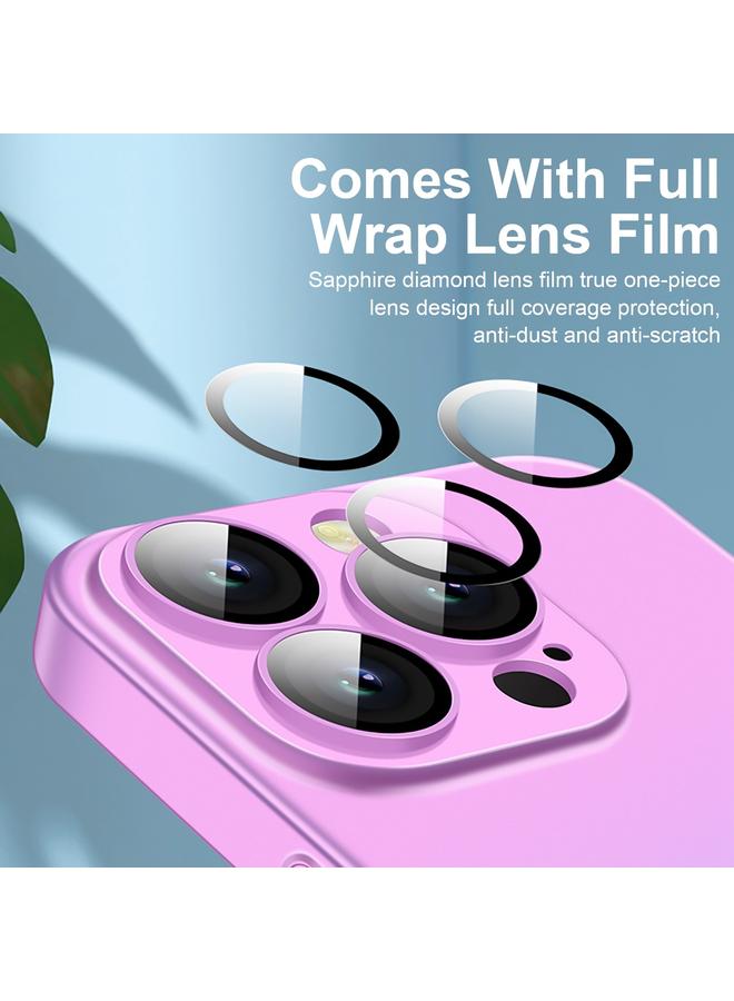 اس-توب جراب لهاتف iPhone 13 Pro، جراب هاتف ذو ملمس جلدي متدرج اللون - Image 3