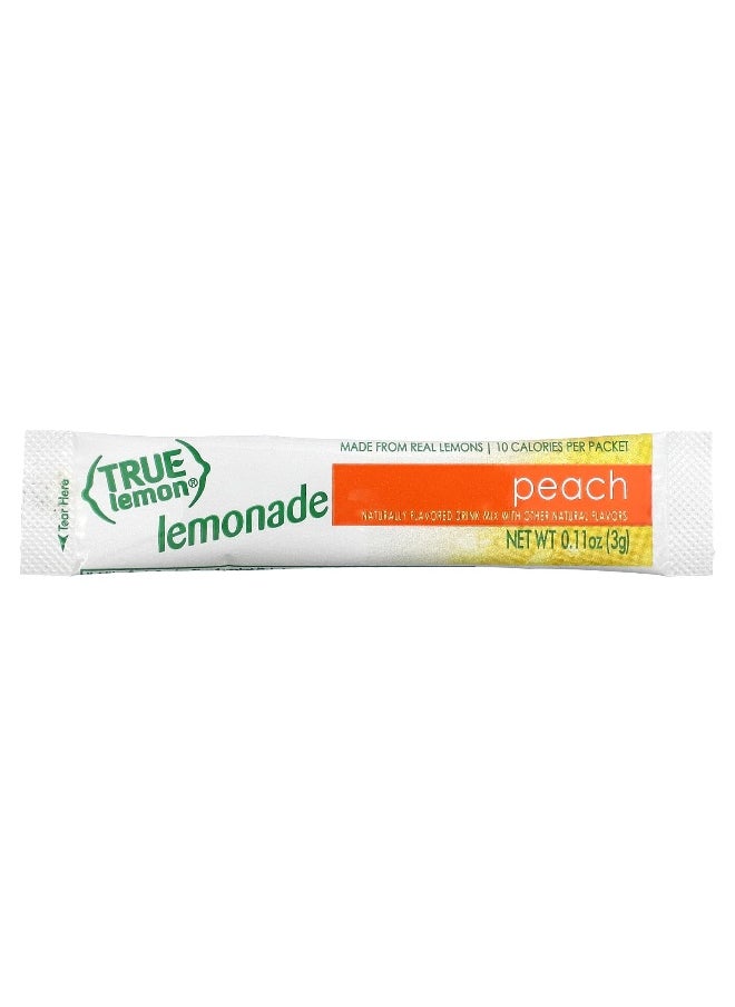 True Citrus True Citrus, True Lemon, Lemonade, Peach, 10 Packets, 0.11 oz (3 g) Each  - Image 3