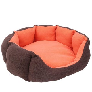 Pet Bed Pet Bed Pumpkin Shaped Pet House Dog Sofa Kennel Comfortable Soft Dog Nest Puppy Cat Cave with Non-Slip Bottom Multiple Sizes Home for Cats Y (A L) Pet Beds