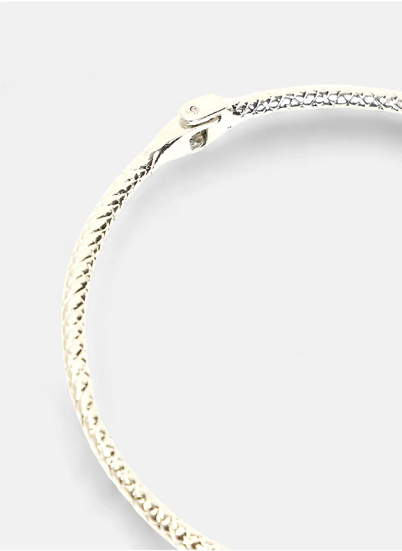 سوهي The Serpent Torque Stones Studded Necklace