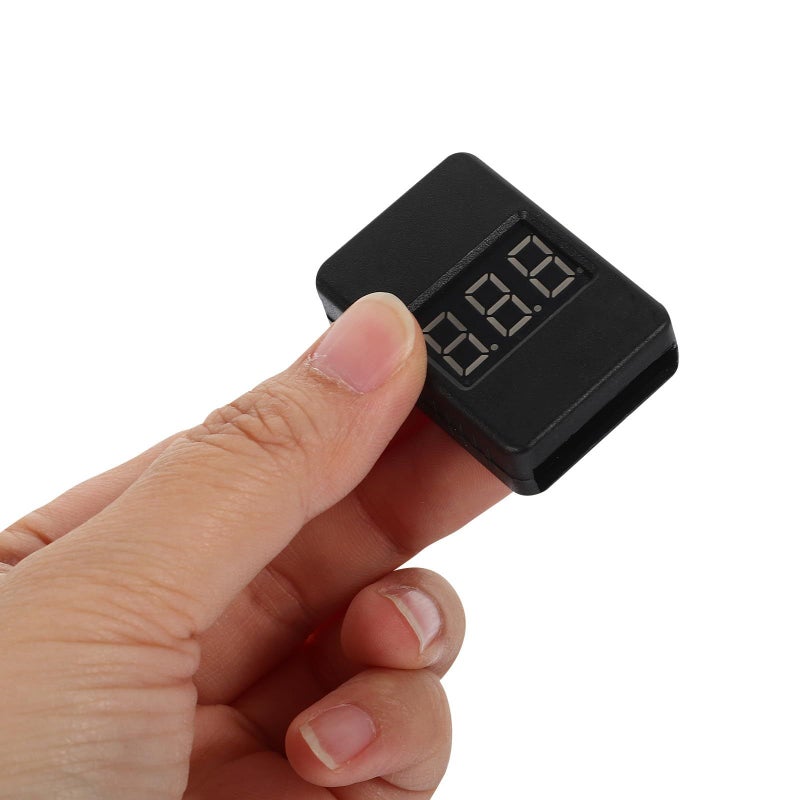 Digital LCD Lipo Battery Voltage Tester 1 8s Low Voltage Alarm Capacity Checker for RC Model Aircraft - Image 5