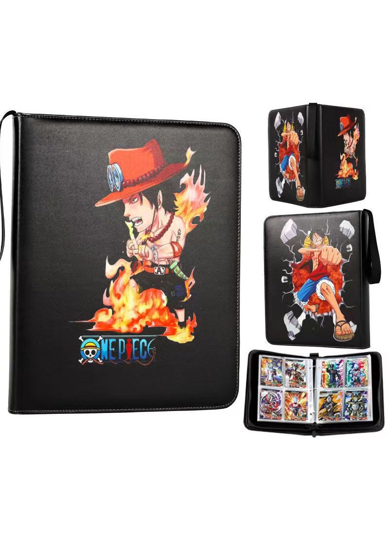 Generic - PU Leather One Piece Card Collection Album Ace. - Image 1