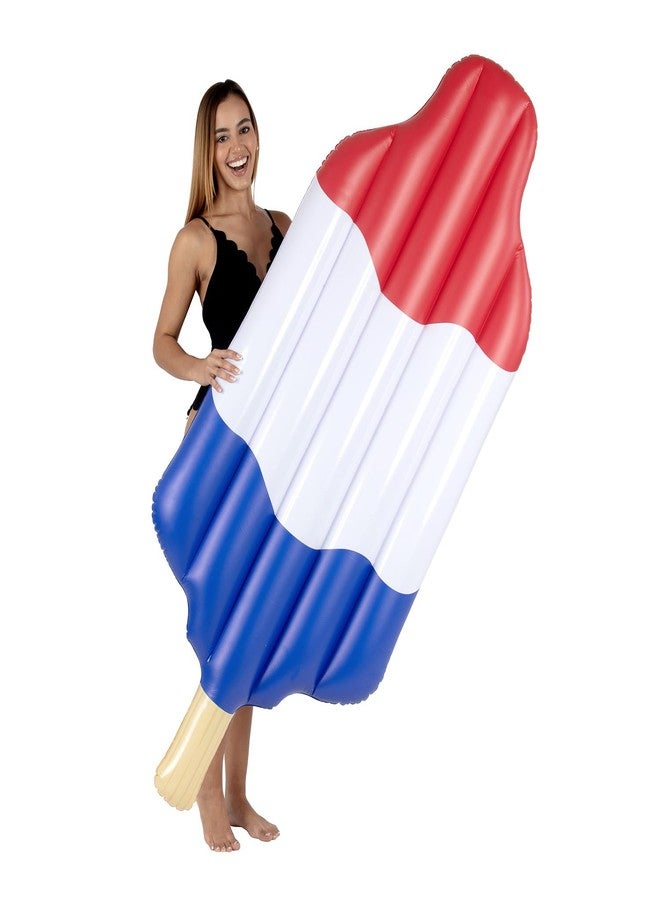 Poolcandy Giant Rocket Pop Inflatable Pool Raft, Ice Pop Frozen Pool Float, 72" Extra Wide Pool Raft - Perfect Size and Holds up to 300 lbs. - Image 5