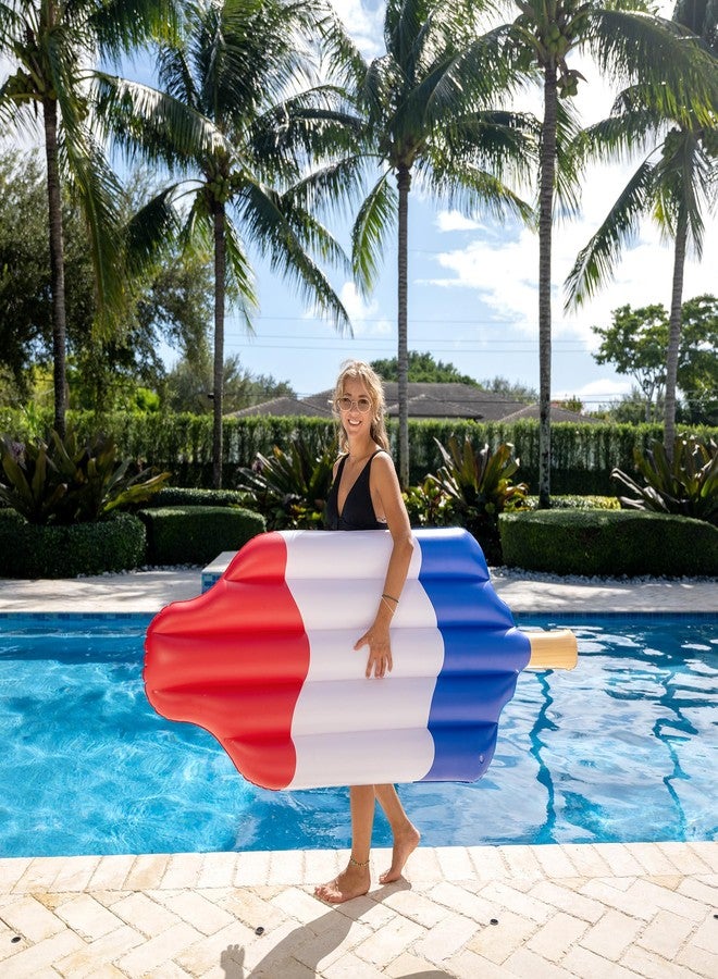 Poolcandy Giant Rocket Pop Inflatable Pool Raft, Ice Pop Frozen Pool Float, 72" Extra Wide Pool Raft - Perfect Size and Holds up to 300 lbs. - Image 2