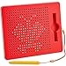 AYNAT FUN Magnetic Drawing Board for Kids Toddlers with Beads and Magnet Stylus Pen Magnetic Tablet Toy for Airplane Car Ride Activities for Kids - Image 3