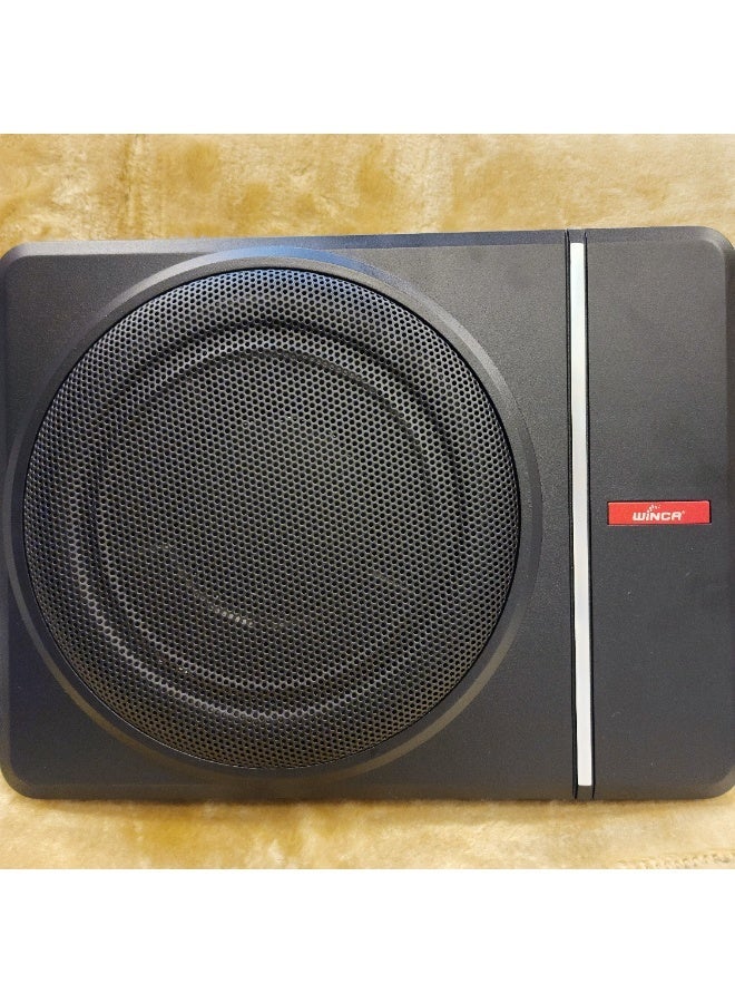 نظام مضخم صوت مدمج ومغلق ونشط أسفل مقعد السيارة، بقوة 1500 واط، مقاس 10 بوصات - Image 1