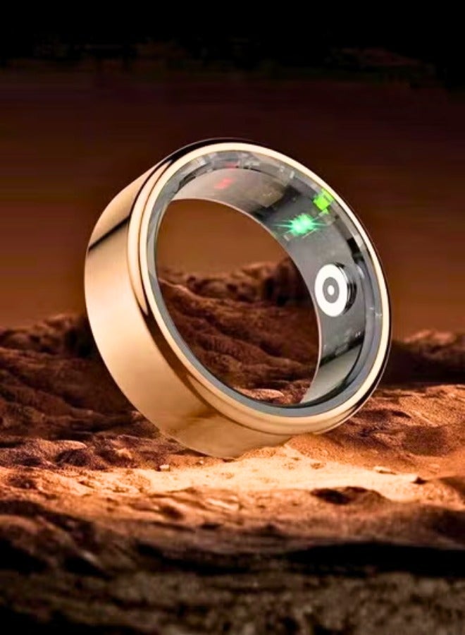 خاتم ذكي لتتبع الصحة (كيو رينغ) - جهاز مراقبة النوم واللياقة البدنية والصحة اليومية مع تطبيق مدمج، وشحن مغناطيسي وتتبع في الوقت الفعلي - Image 1