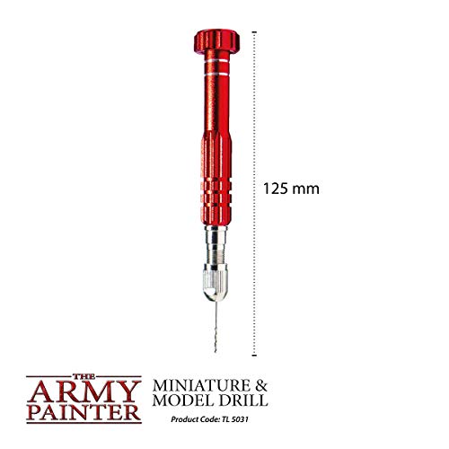 The Army Painter, Miniature & Model Drill - Pin Vise Hobby Drilling with Three Bits for Tabletop Roleplaying, Boardgames, and Wargames Miniature Modelling (Model Drill) - Image 2