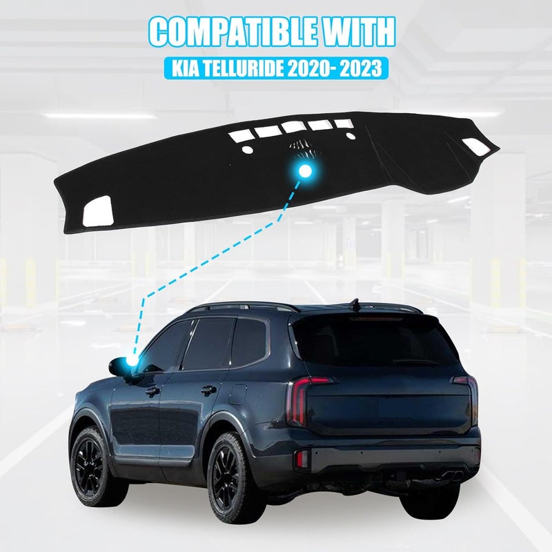 LLKUANG غطاء لوحة القيادة LLKUANG لكيا تيلورايد 2020-2023 - Image 2