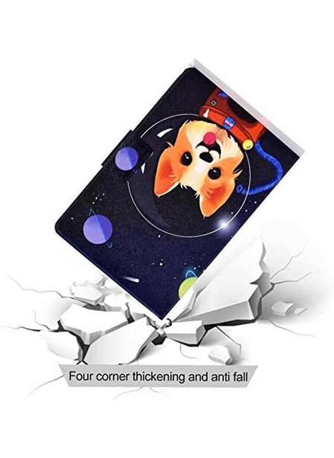 erorex - Case For Lenovo Tab M10 Plus 3Rd Gen 2022 10.6 Inch Pu Leather Protective Smart Tablet Case Cover Stand Function Slim Protective Case For Lenovo Tab M10 Plus 3Rd Gen Space Dog - Image 1