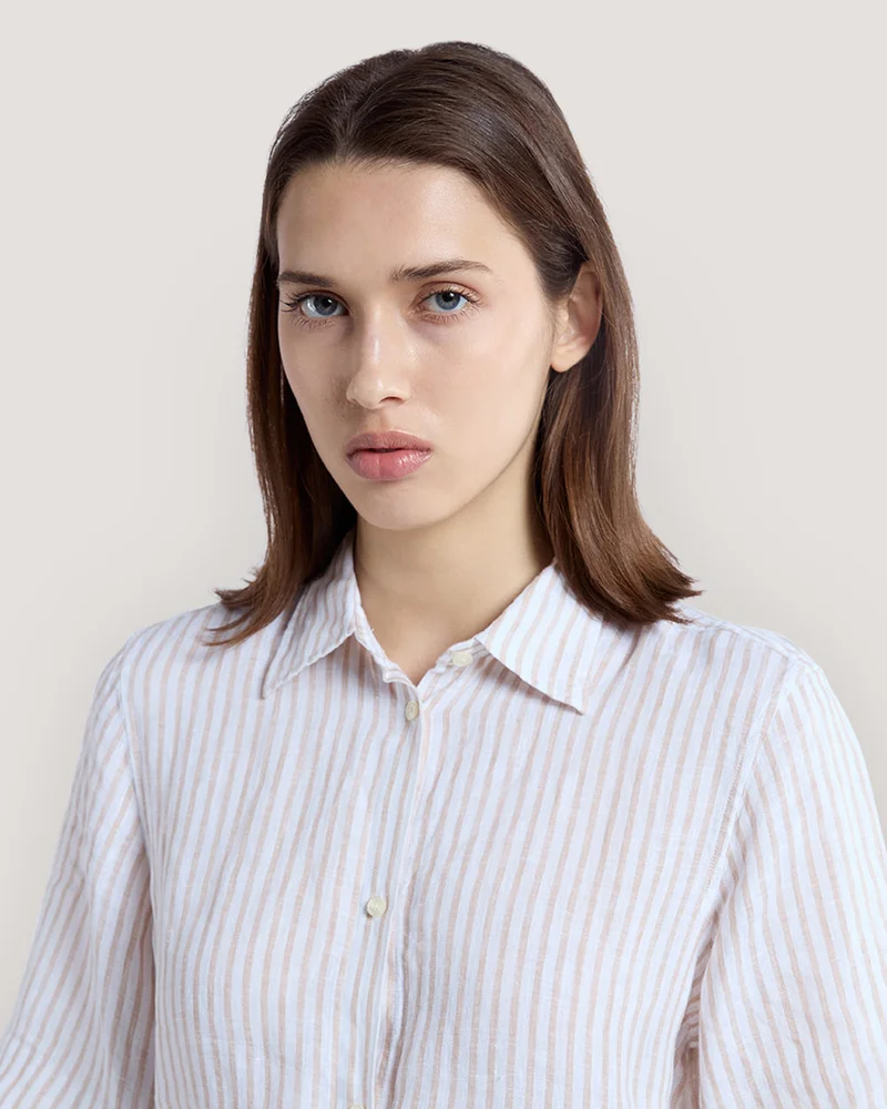 GANT Gant Striped Linen Shirt Dress