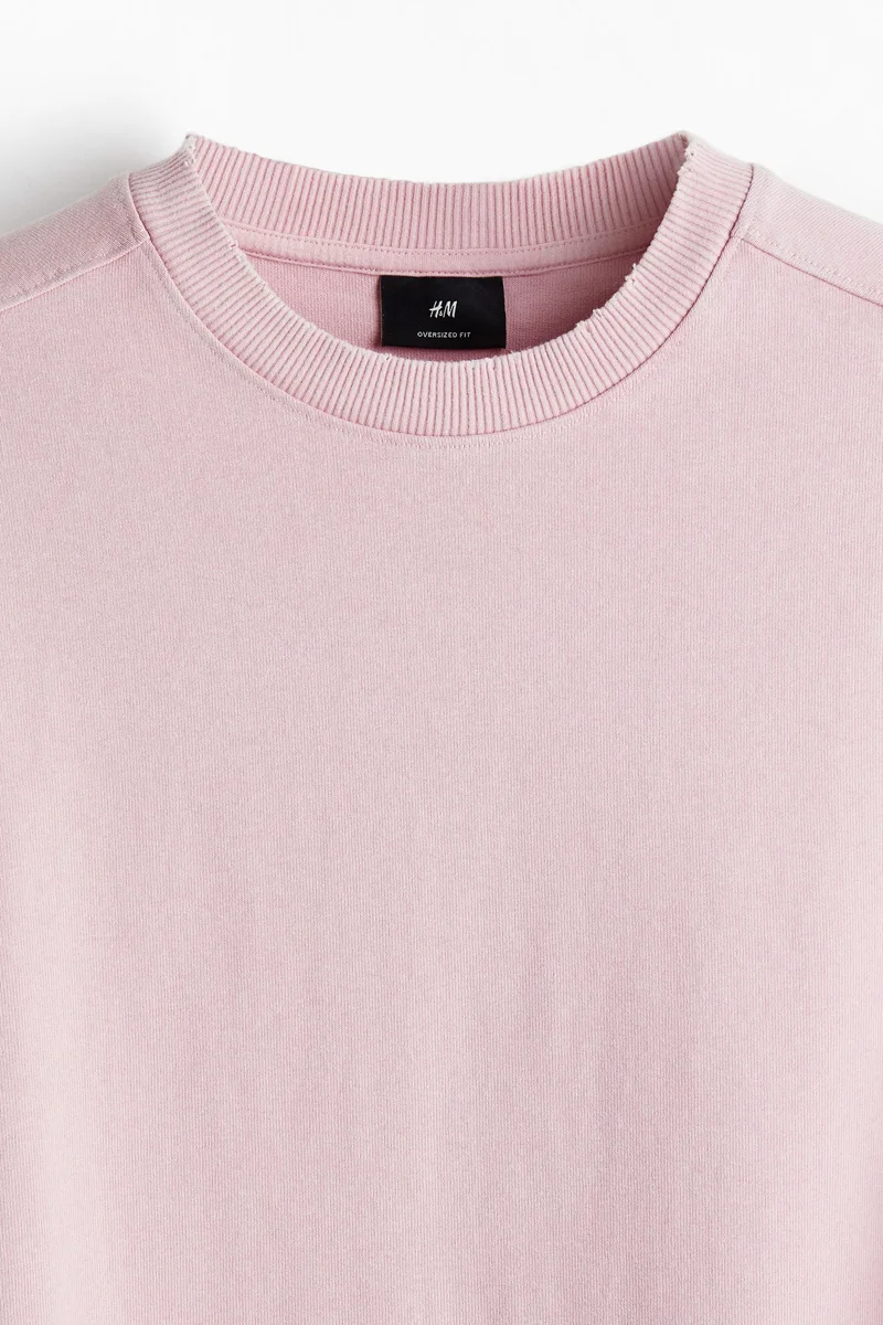 H&M Oversized Fit Boxy-style T-shirt