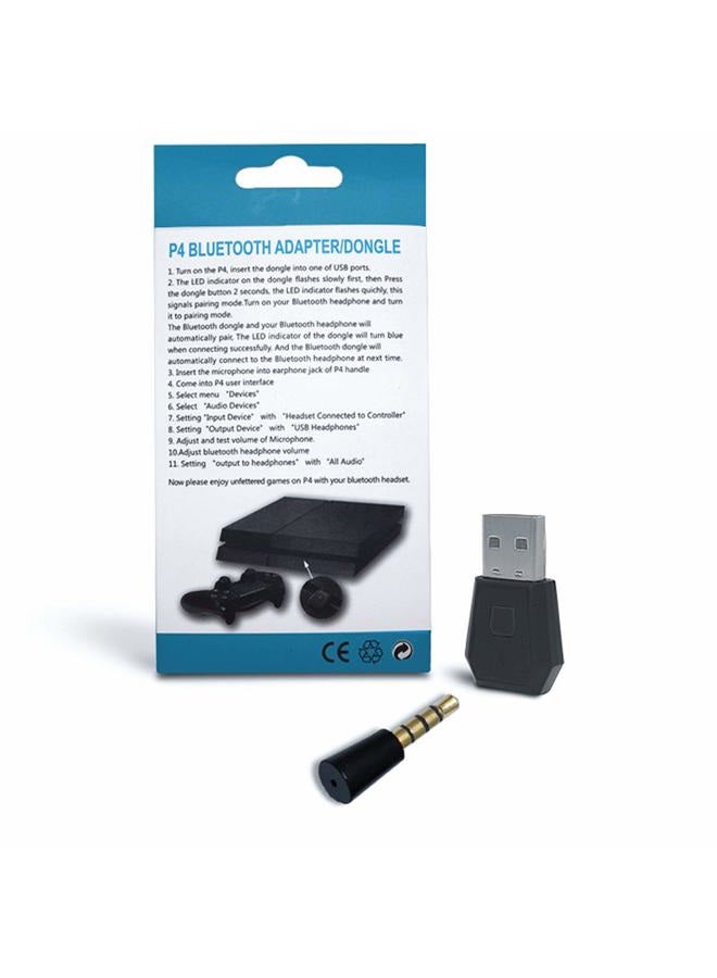 RALAN PS4 Bluetooth Dongle Adapter USB 4.0 ,Wireless Mini Microphone USB Audio Adapter Receiver Compatible with PS4 Playstation/ Support A2DP HFP HSP - Image 5
