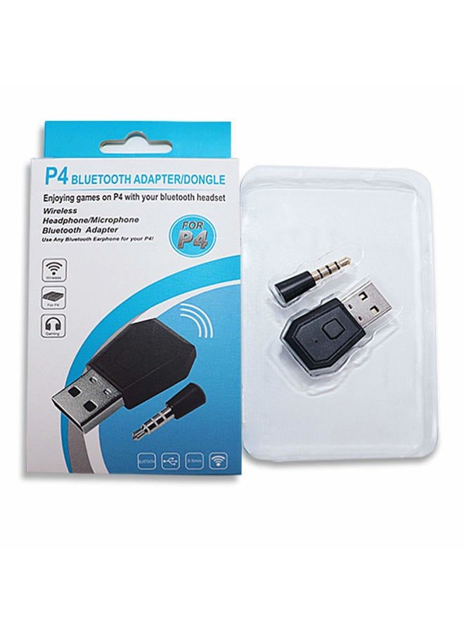 RALAN PS4 Bluetooth Dongle Adapter USB 4.0 ,Wireless Mini Microphone USB Audio Adapter Receiver Compatible with PS4 Playstation/ Support A2DP HFP HSP - Image 3