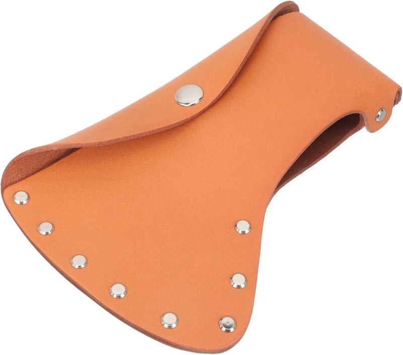 غطاء غمد الفأس الجلدي غطاء الفأس المحمول غلاف واقي للتخييم والسلامة في الهواء الطلق - Image 2
