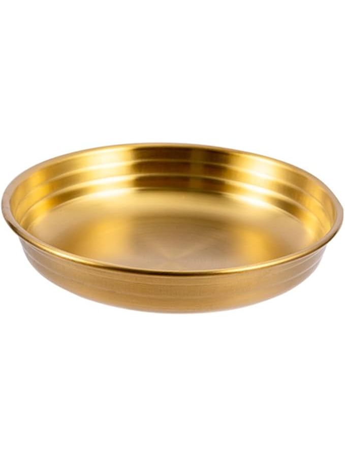Stainless Steel Kimchi Sauce Bowl 9X9X2.5CM Easy Clean Mini Kitchenware Dish - Image 1