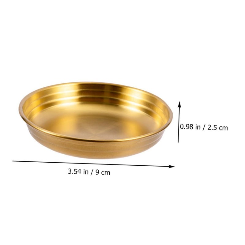 Stainless Steel Kimchi Sauce Bowl 9X9X2.5CM Easy Clean Mini Kitchenware Dish - Image 5