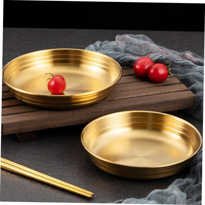 Stainless Steel Kimchi Sauce Bowl 9X9X2.5CM Easy Clean Mini Kitchenware Dish - Image 3
